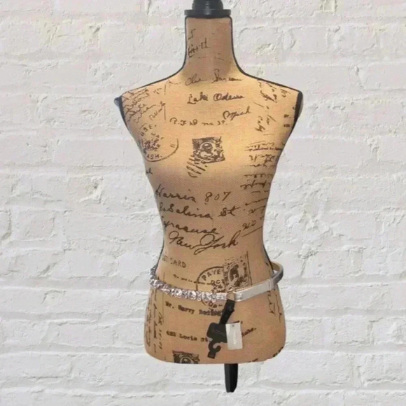 Chico's Adjustable Belt - Silver - Picture 1 of 4